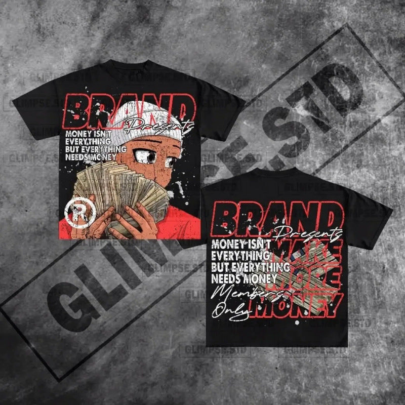 Men's Clothing T-Shirts Y2K Streetwear Tee